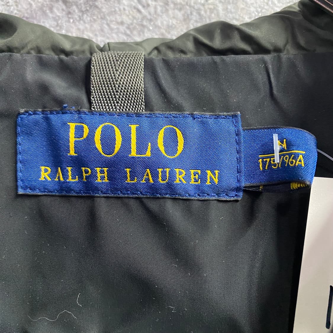 폴로 랄프로렌 포니로고 블랙 후드 바람막이 폴리 자켓 B4037  상품이미지4