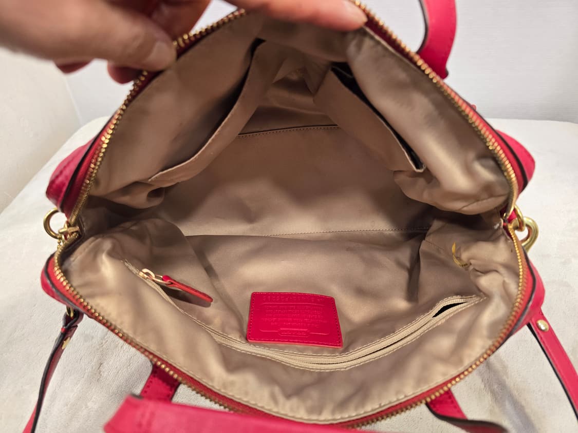 코치 테일러 가죽 사첼백 숄더백 토트백 상품이미지7