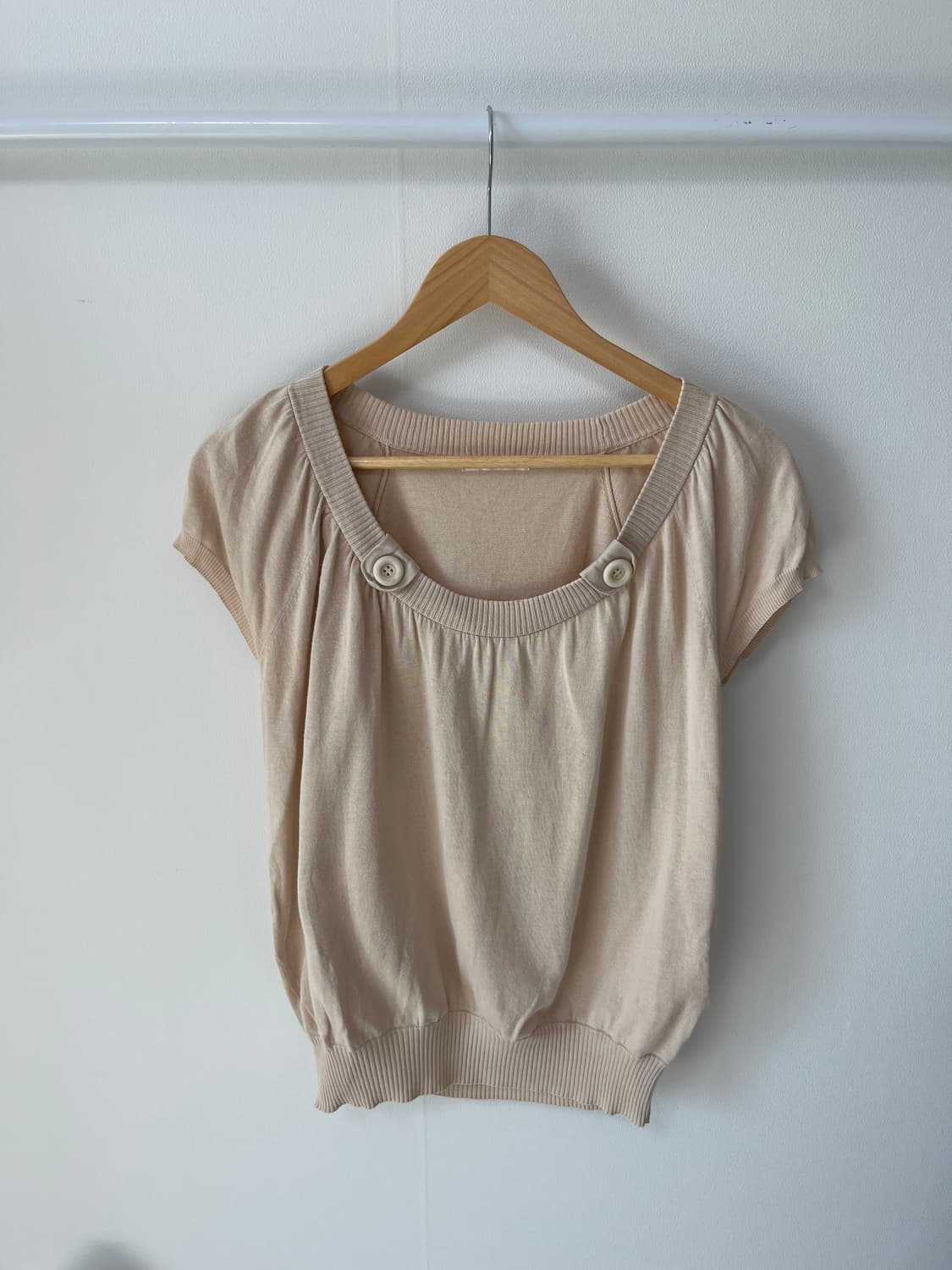 빈티지 단추 니트 아오이유우룩 상품이미지4