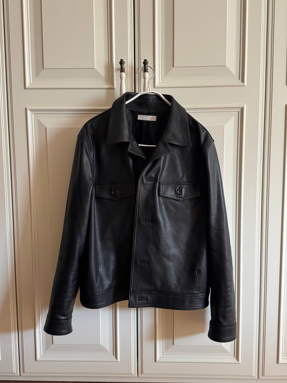 아이엘 25AW 콥 레더 셔츠 자켓  상품이미지1