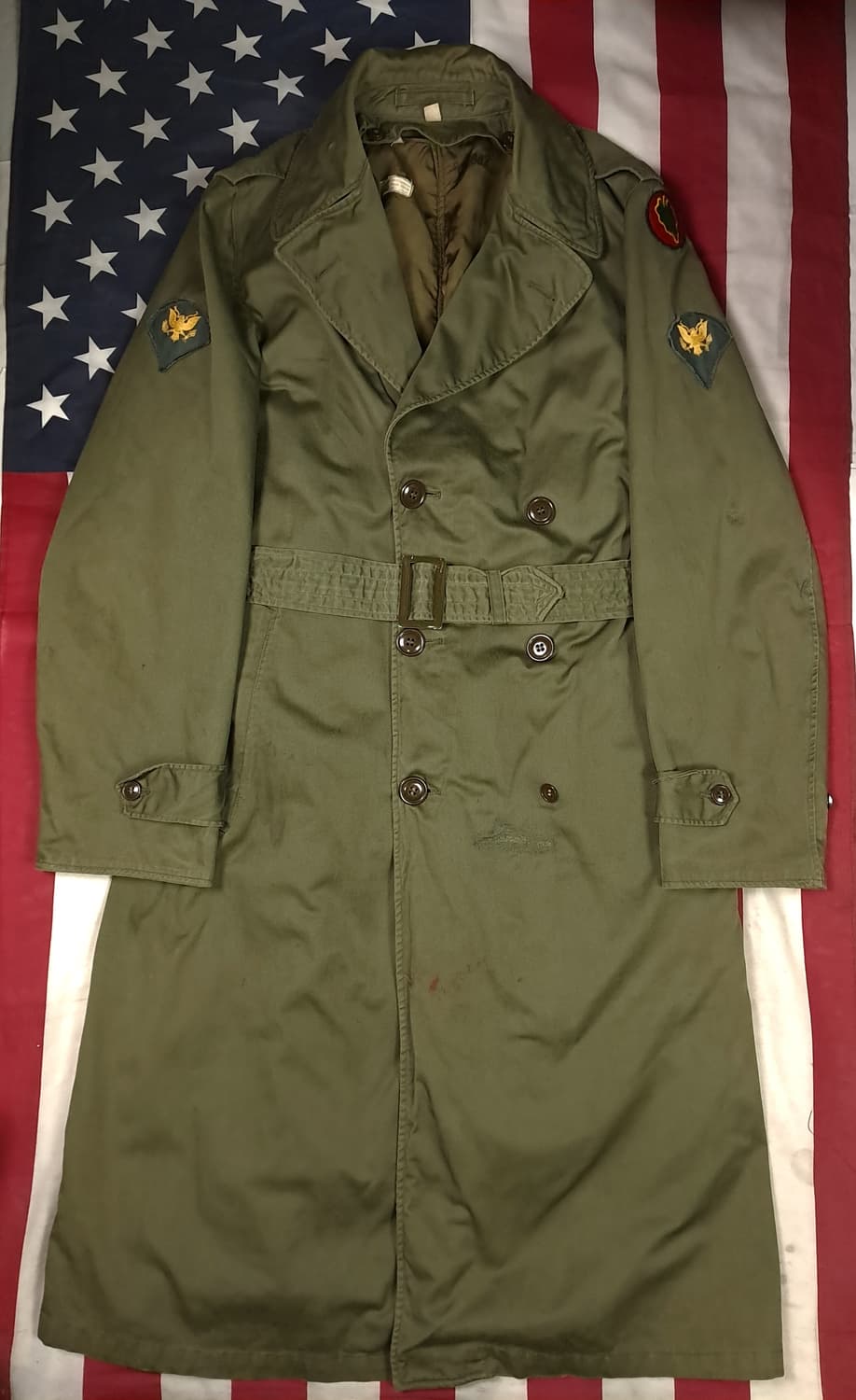 오리지날 50's 미군 OG-107 울 장교 코트 상품이미지1
