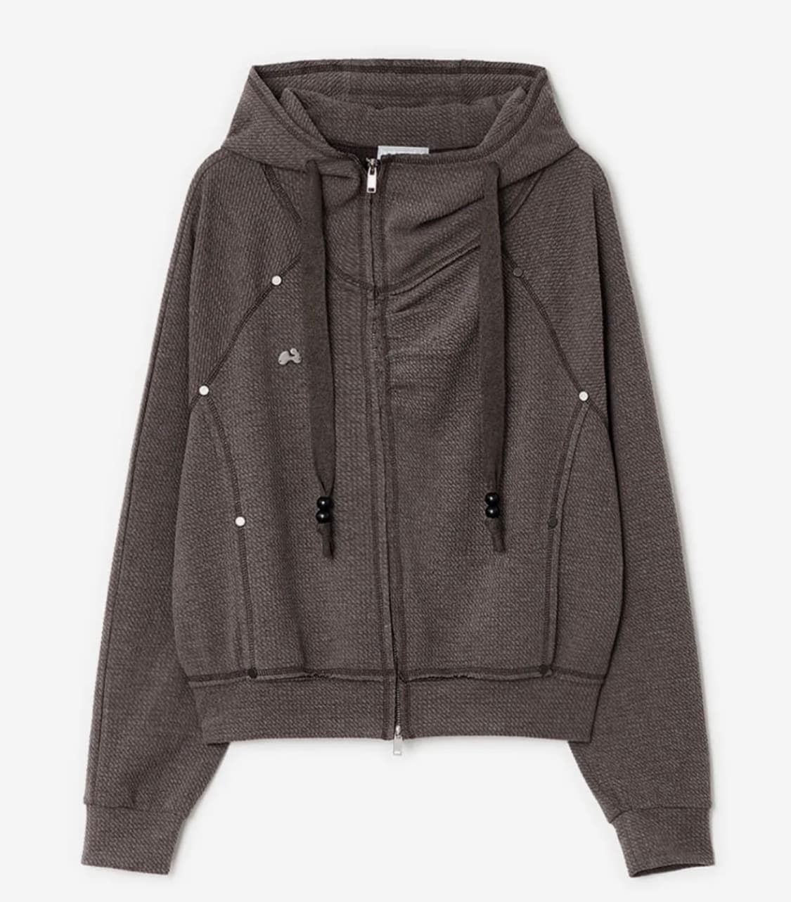 허그유어스킨 후드 집업 상품이미지1