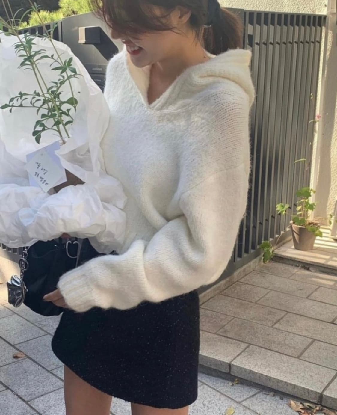 타낫 후드 니트 상품이미지2