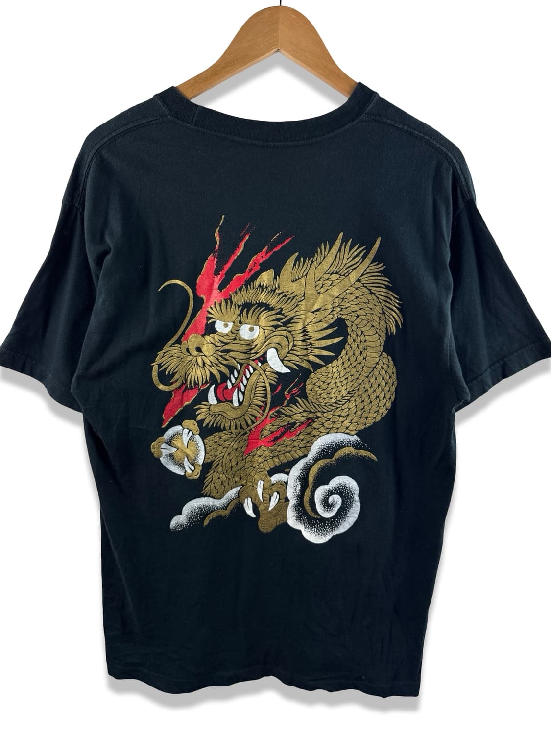 JPN 오리엔탈 드래곤 프린팅 티셔츠2483 상품이미지1