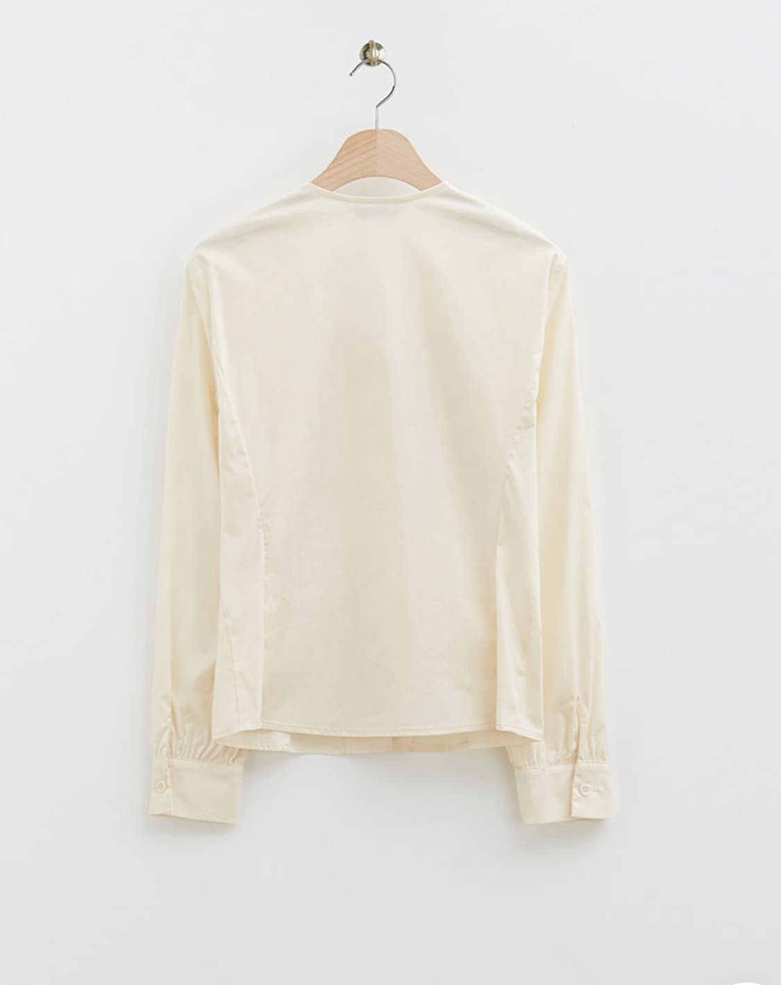 로엠 타이 슬림핏 블라우스 상품이미지3