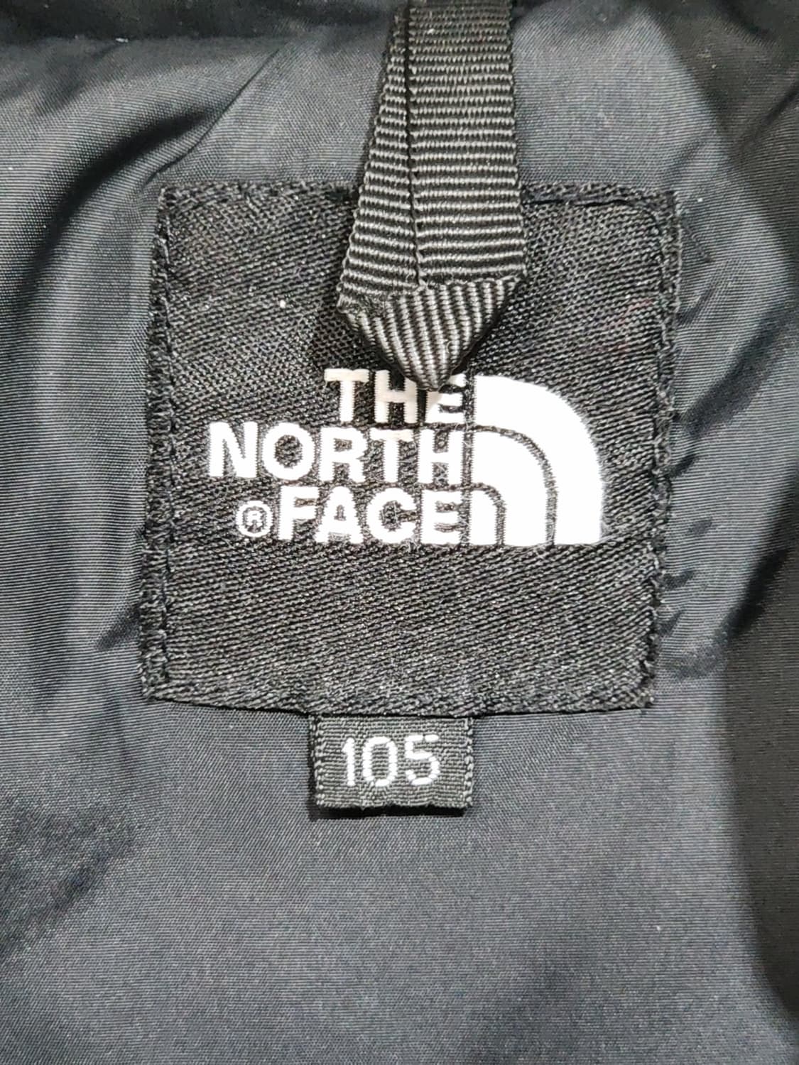 (105) 노스페이스 600 패딩점퍼 블랙 다운자켓  상품이미지3