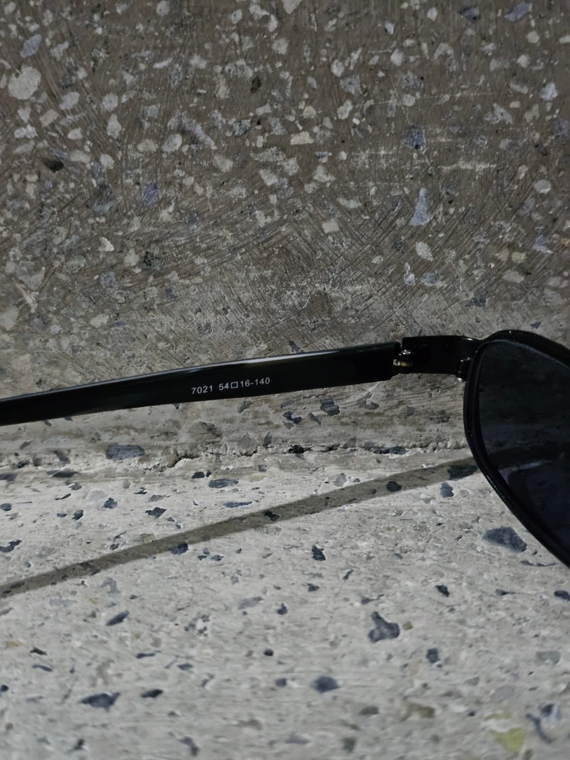 Japan Vintage 블랙 스퀘어 프레임 선글라스 상품이미지6