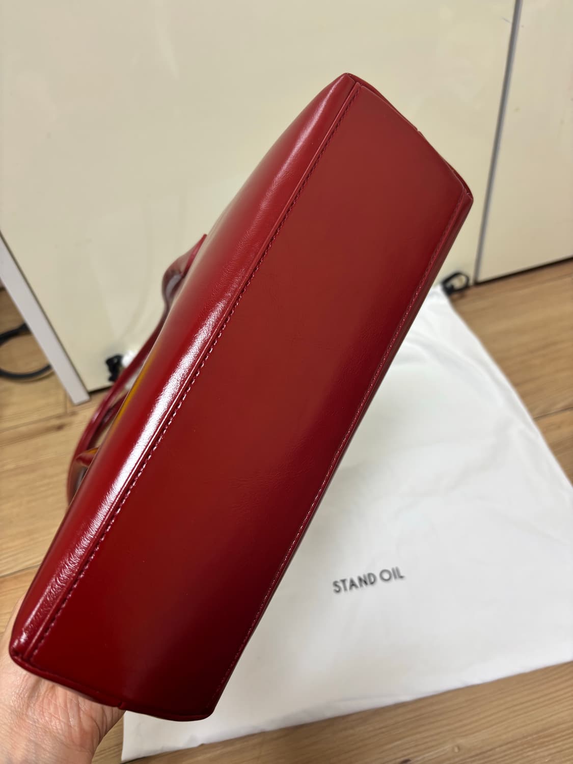 스탠드오일 스퀘어 로우백 레드와인 상품이미지3