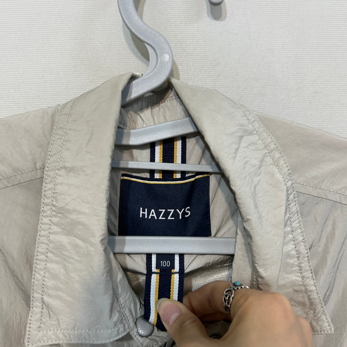 헤지스 남성 봄 바람막이 100  상품이미지2