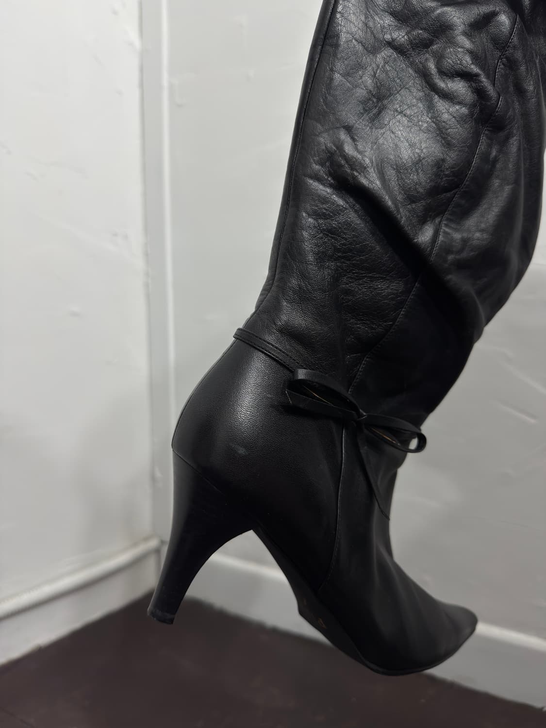 pitti leather long boots  상품이미지8