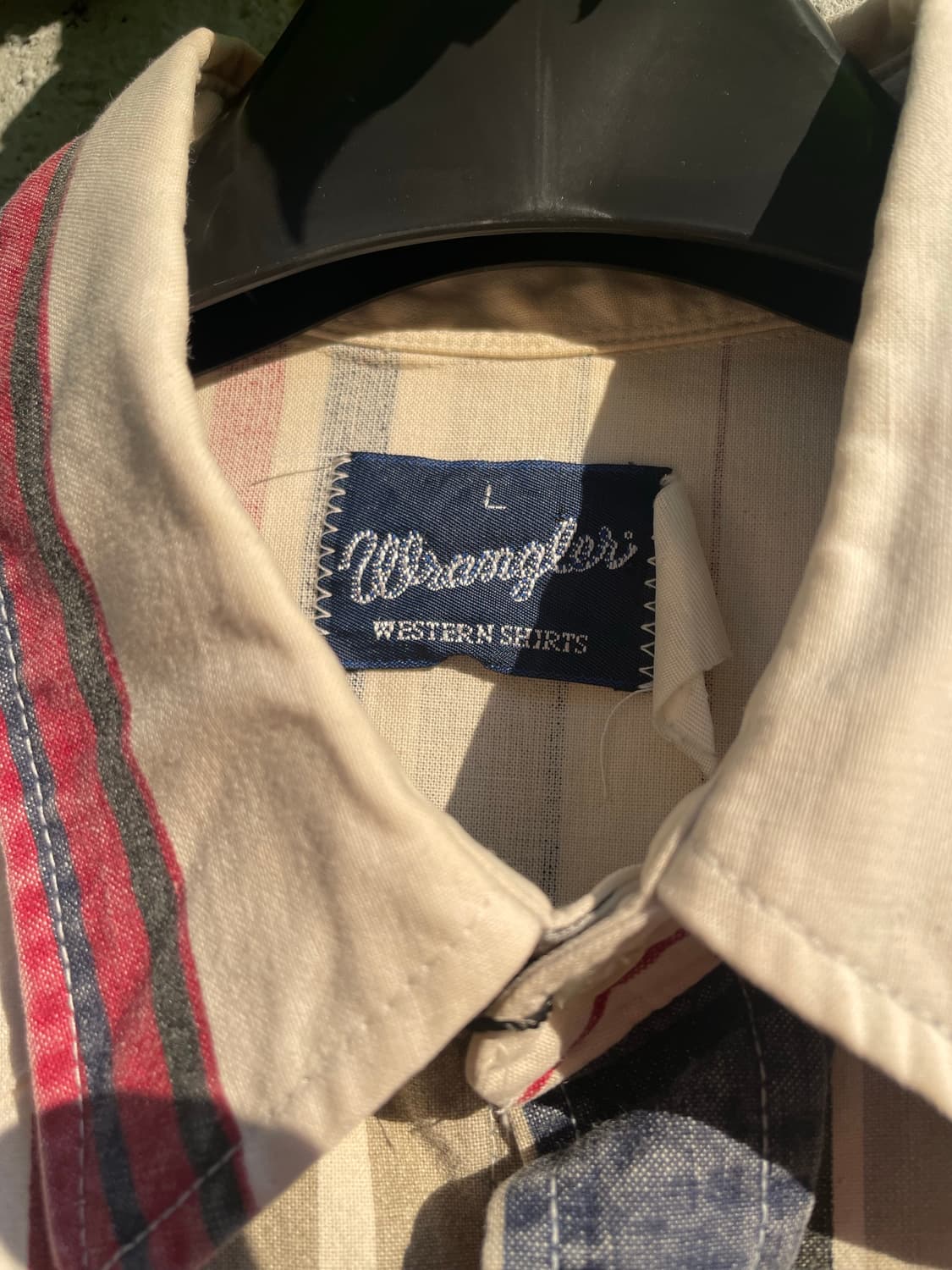 Wrangler vintage western shirt 상품이미지3