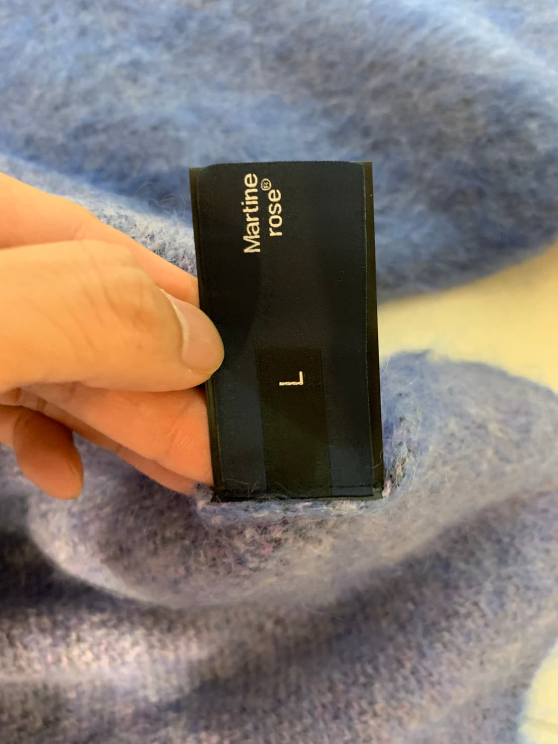 마틴로즈 에로스 모헤어 니트 상품이미지3