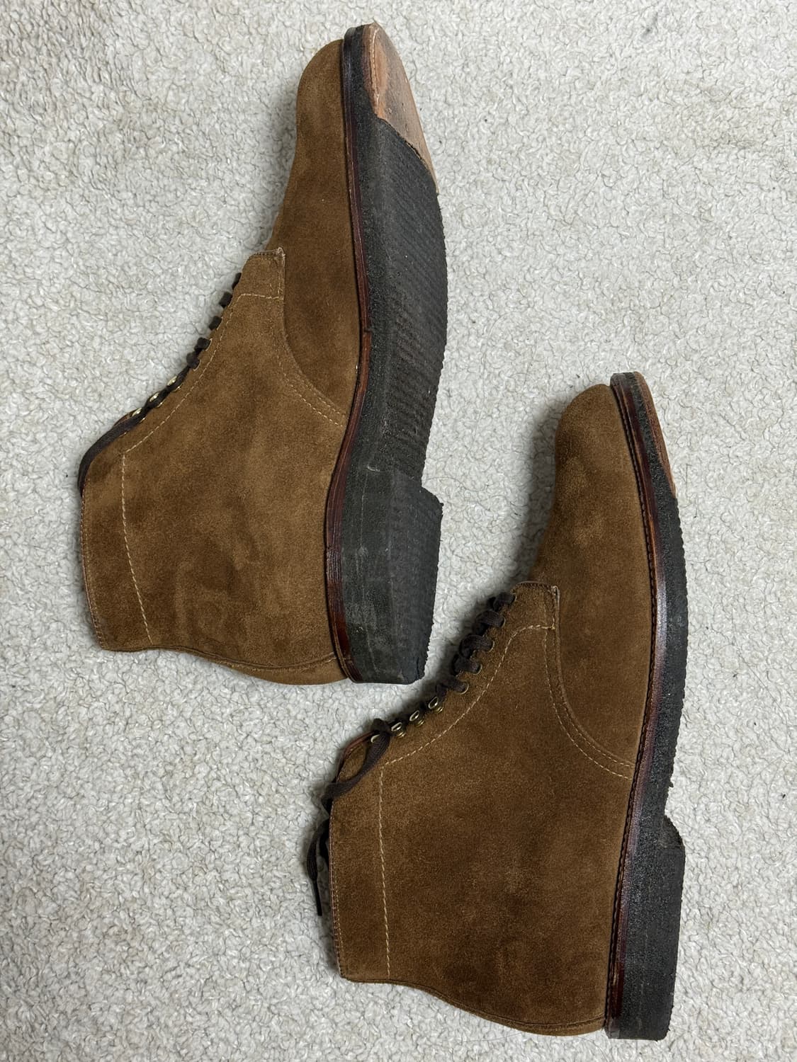 알든 브룩스브라더스 플레인토 스너프 스웨이드 상품이미지2