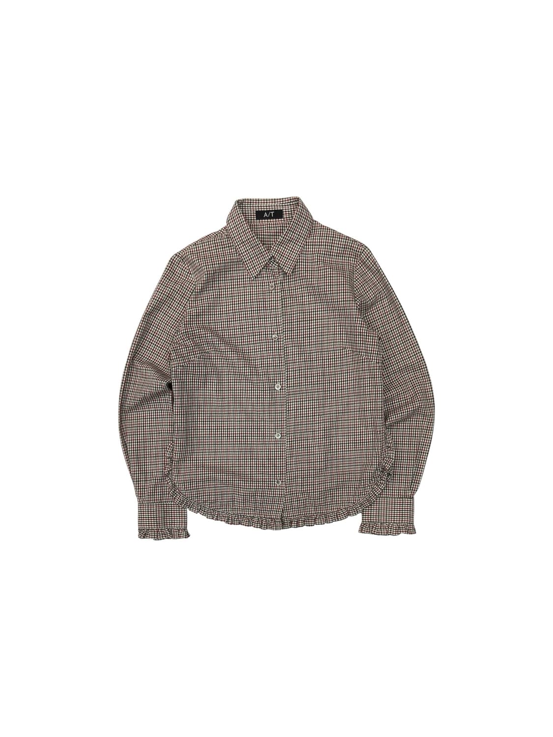 A/T Atsuro tayama ruffle shirt 상품이미지1