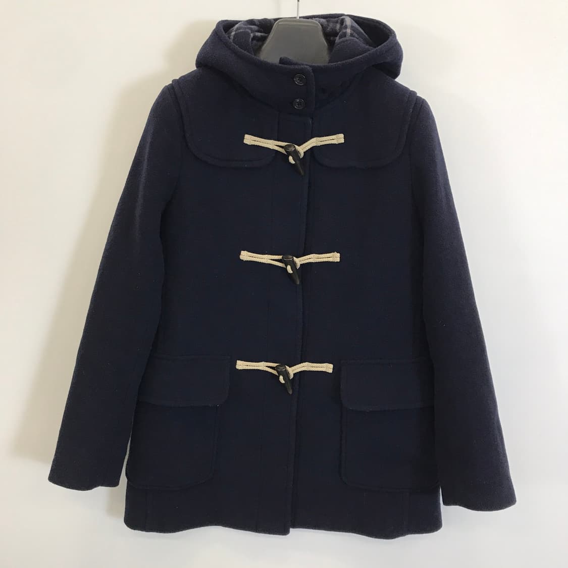 유니클로 네이비 더플코트 떡볶이코트 [여성L] 상품이미지1