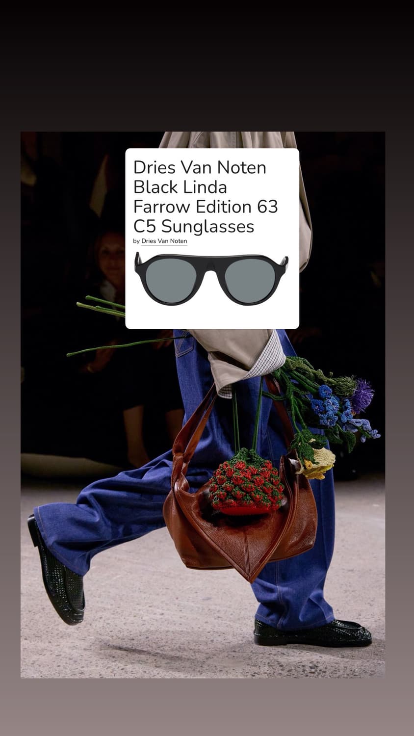 Dries Van Noten x Linda Farrow glasses 상품이미지1