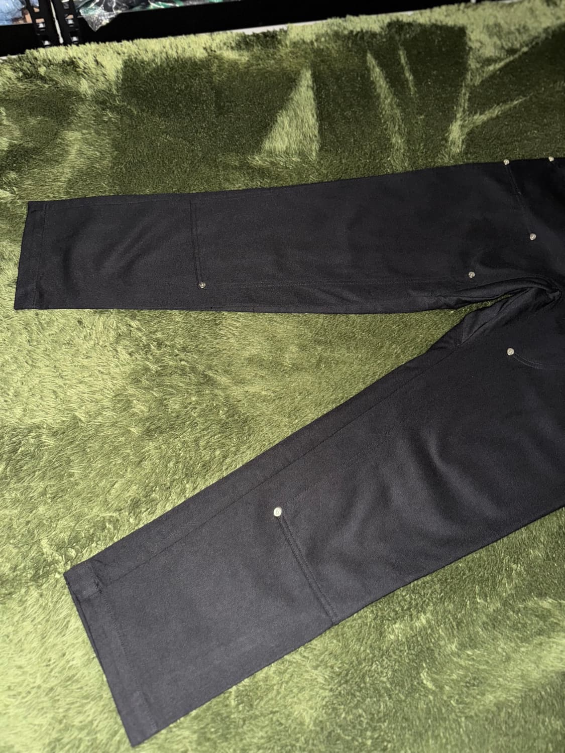 [M] IISE 이세 21fw 더블 프론트 워크 팬츠 블랙 상품이미지5