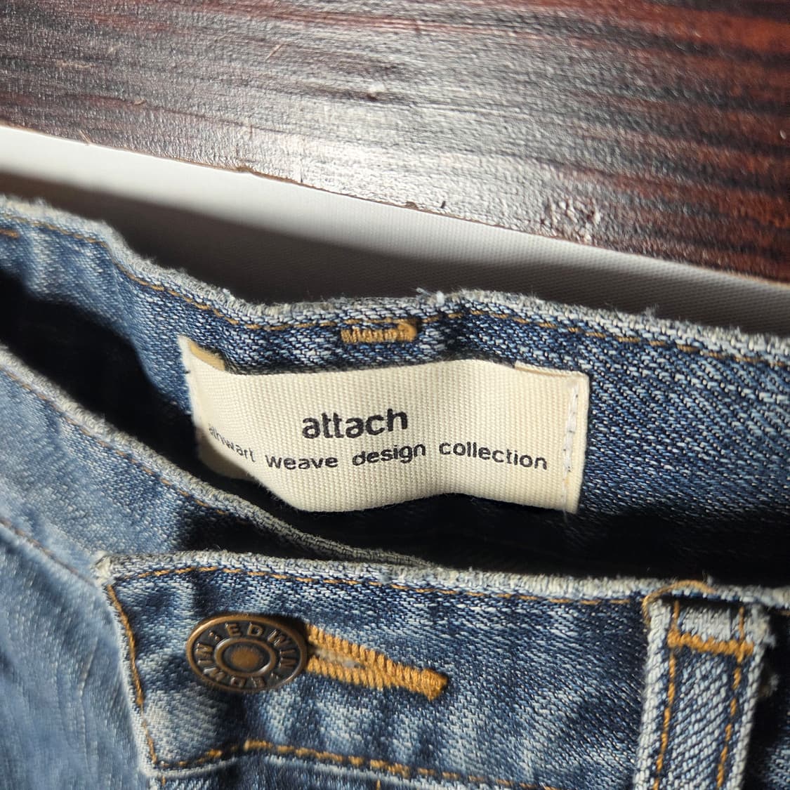 [EDWIN] 에드윈 커스텀 패치워크 반다나 데님팬츠 상품이미지4