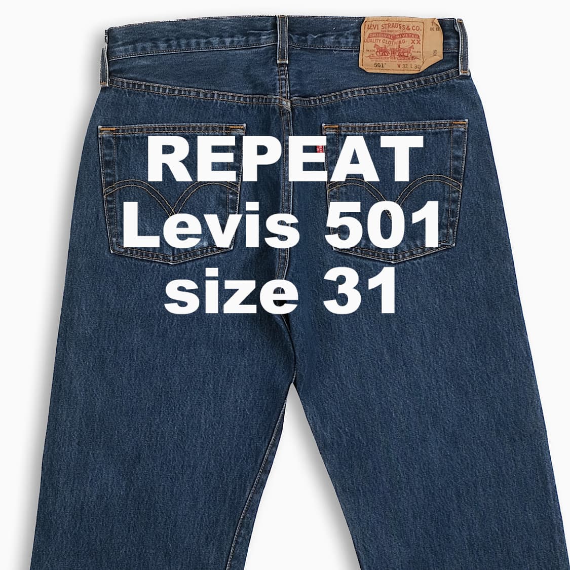 빈티지 리바이스 501 진청 31 인치 LV50133482 상품이미지1