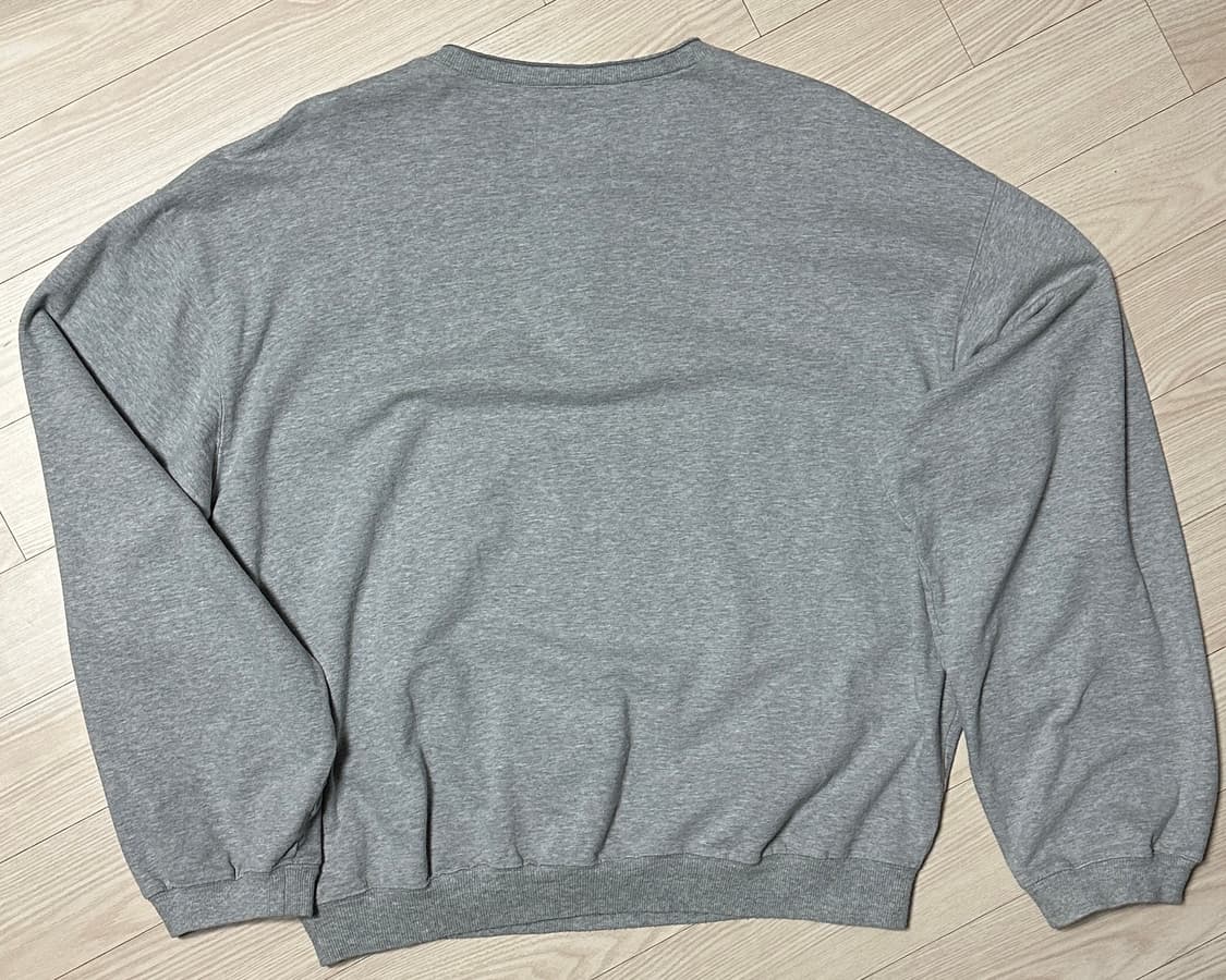 SIIIIDO 빈티지 헨리넥 스웻셔츠 그레이 2사이즈 상품이미지2