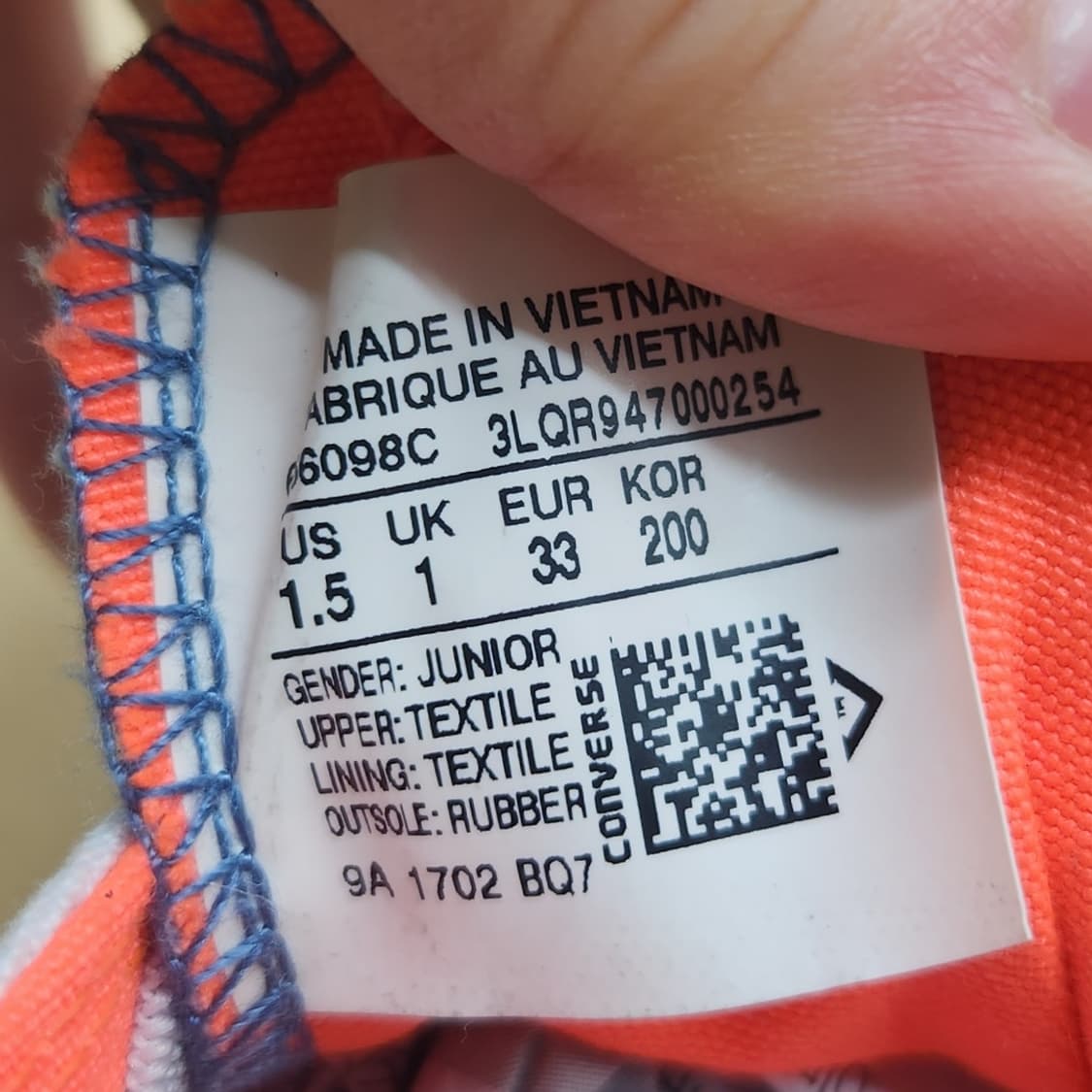 컨버스 아동스니커즈200 상품이미지6