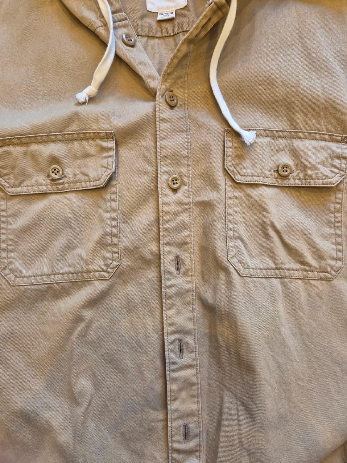 아메리칸 이글 후드 헌팅 원크 셔츠 XXL 상품이미지7