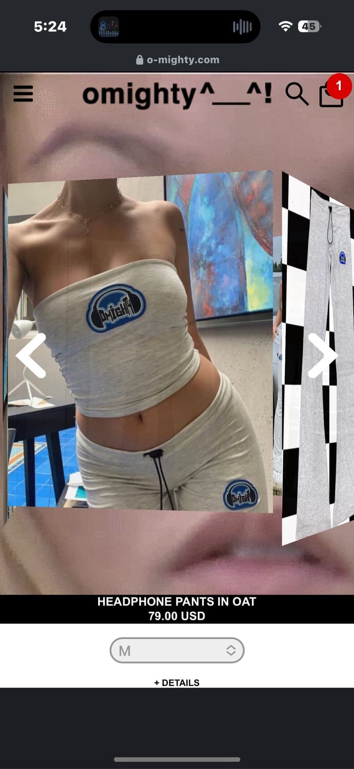 Omighty aloha pants white 오마이티 상품이미지4