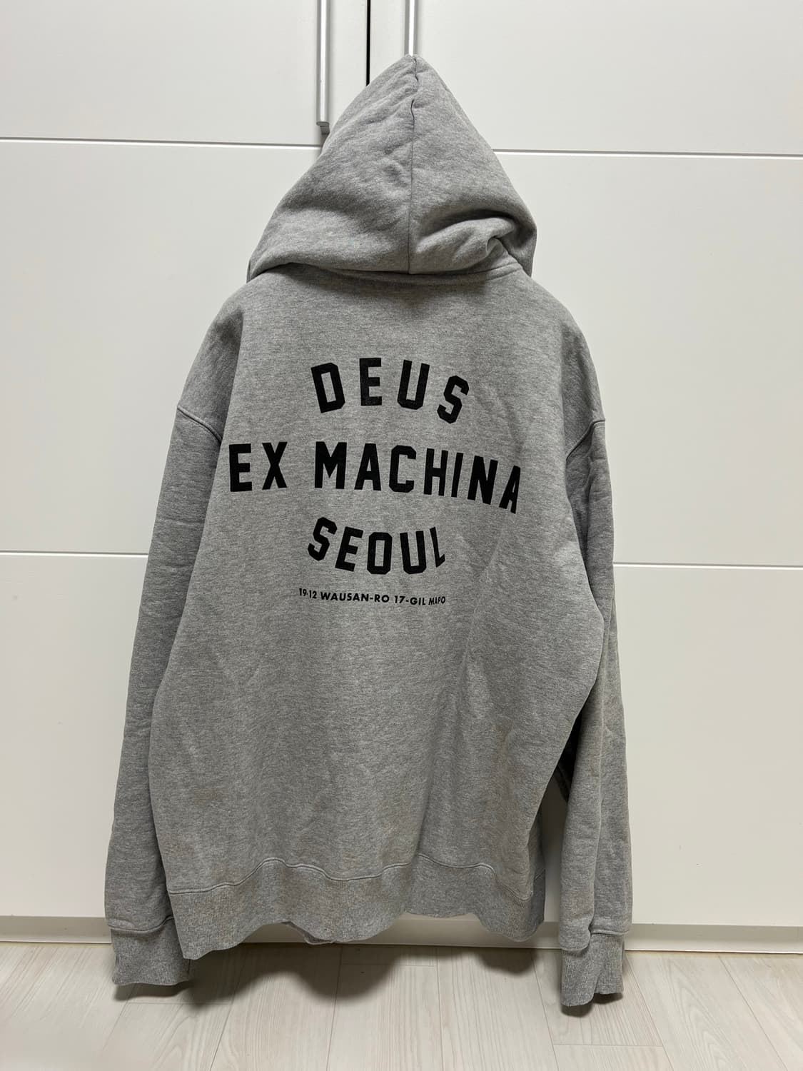 데우스 엑스 마키나 서울 후드집업 그레이 L 상품이미지2