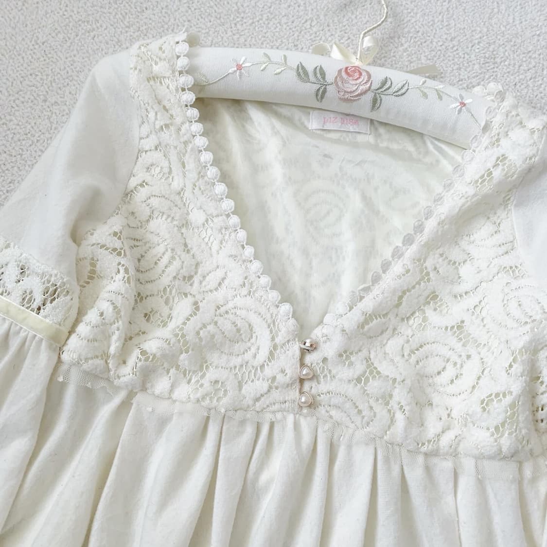 Liz lisa 달천 크림화이트 여리핏 원피스 상품이미지2