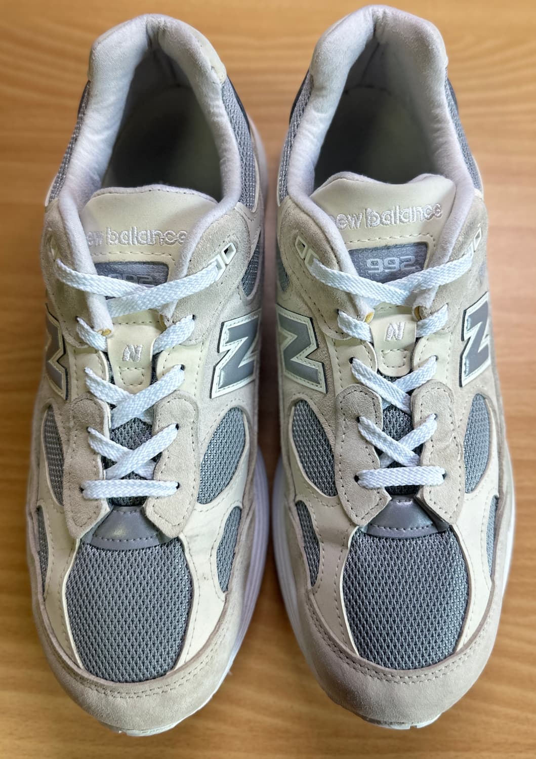 뉴발란스 992 메이드 인 USA 화이트 실버 (M992NC) - 275 상품이미지6
