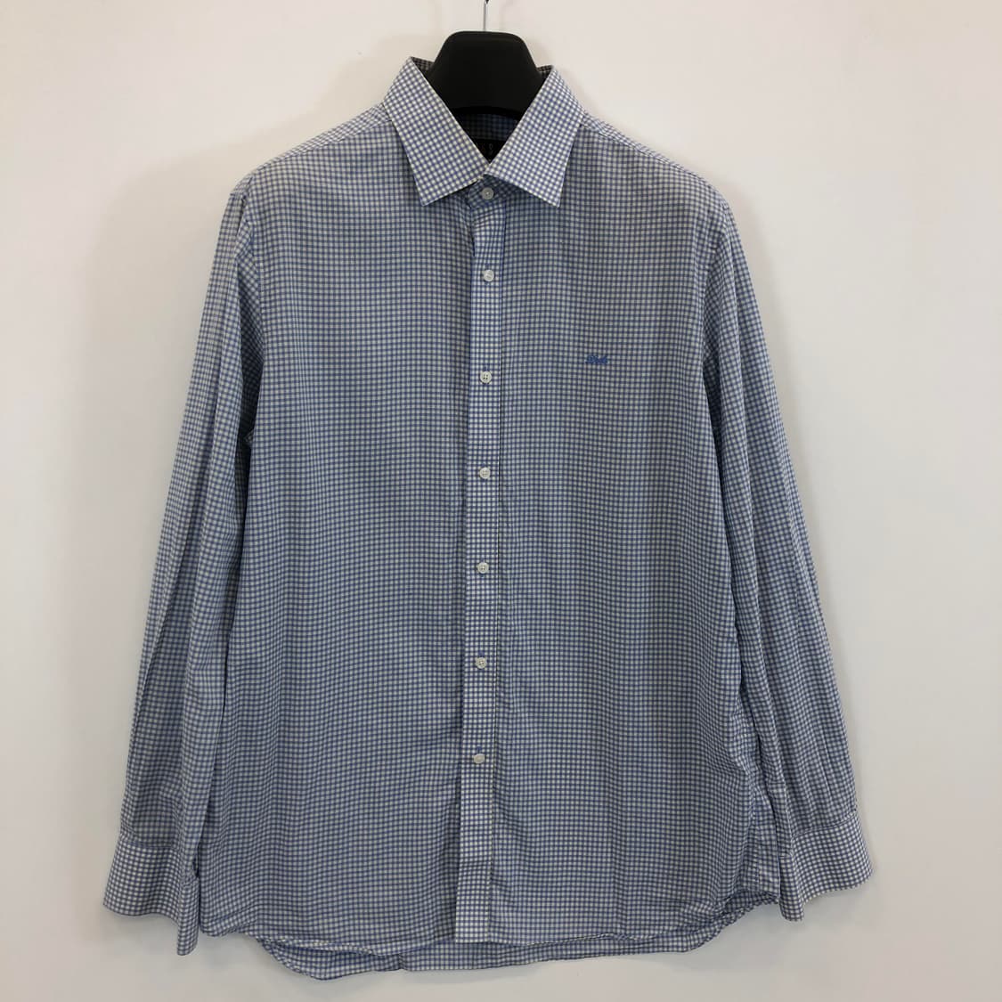 닥스 자수로고 블루 깅엄셔츠 105 상품이미지1