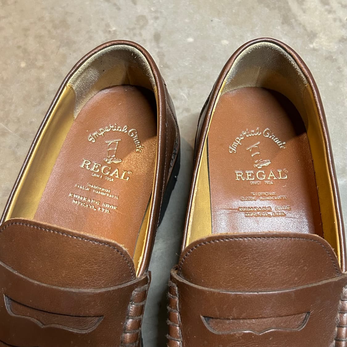 리갈 REGAL 임페리얼 그레이드 201 비브람 페니로퍼 상품이미지5