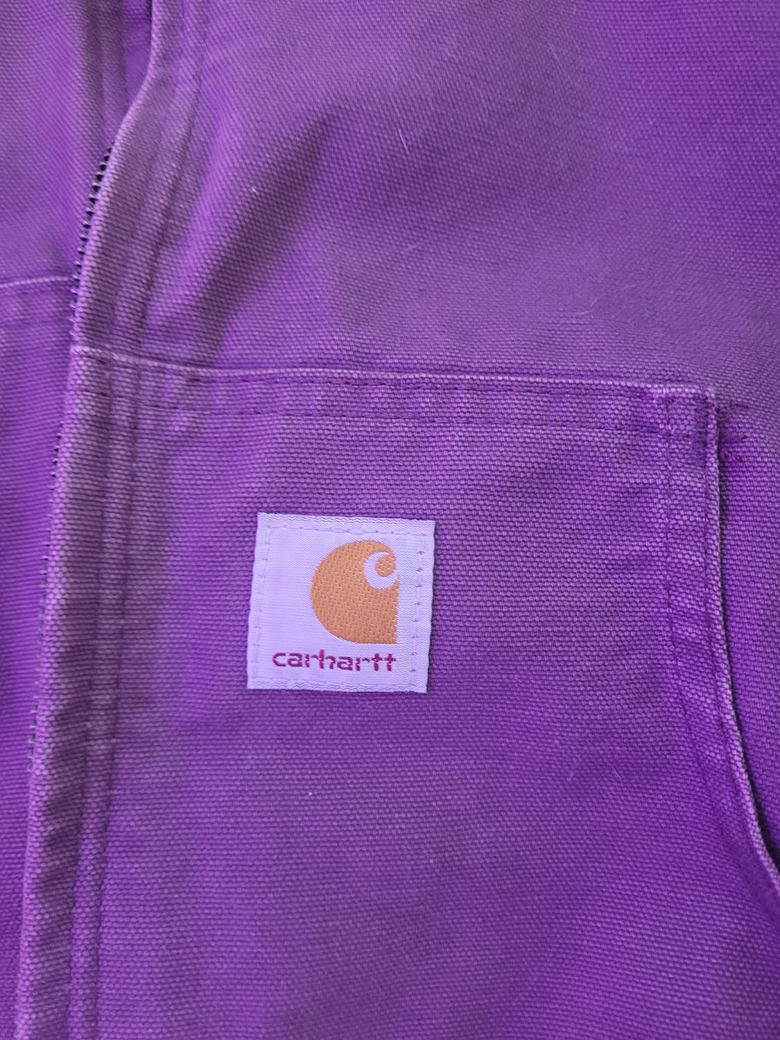 칼하트 빈티지 액티브자켓 dpm 다크플럼 L사이즈 팝니다 상품이미지2