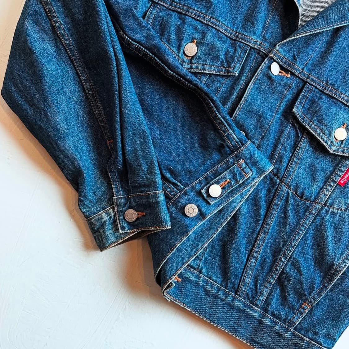 90s 랭글러 데님 자켓 m 상품이미지6