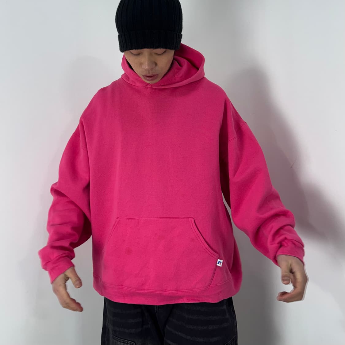 90’s🇺🇸 Russell Athletic Blank Hoodie 상품이미지2