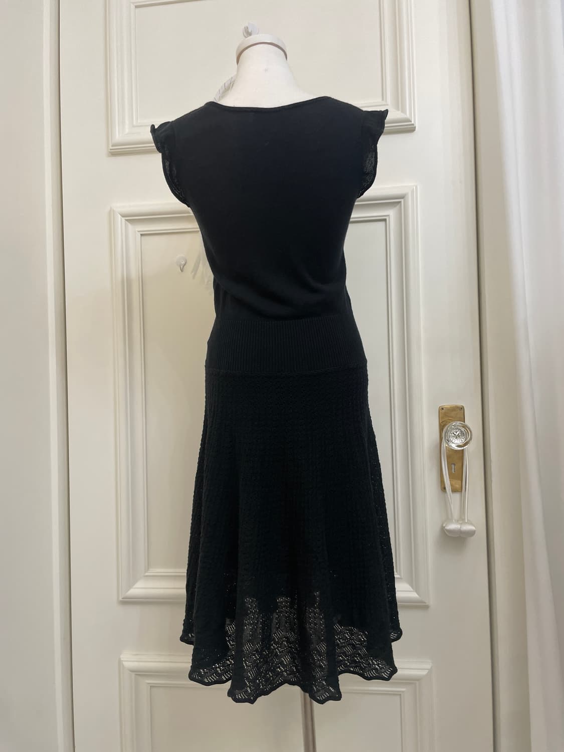 black lace point crochet knit opc 상품이미지3