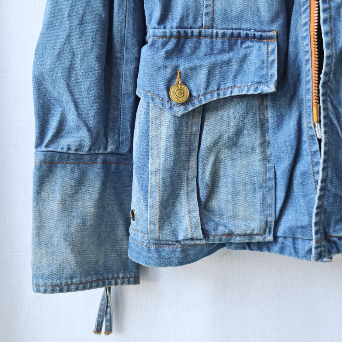 디스퀘어드2 페이크 레이어드 데님 자켓 46사이즈 상품이미지3