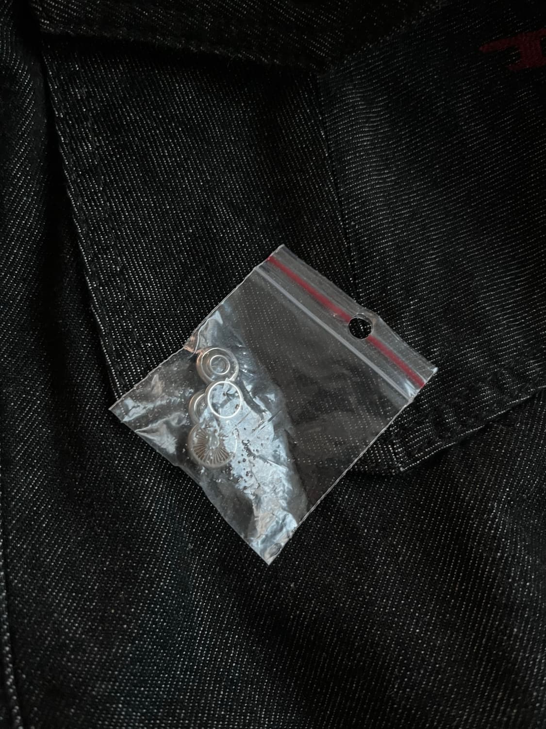 디젤 D 오션 웨스턴 셔츠 - 블랙:다크 그레이 M 상품이미지4