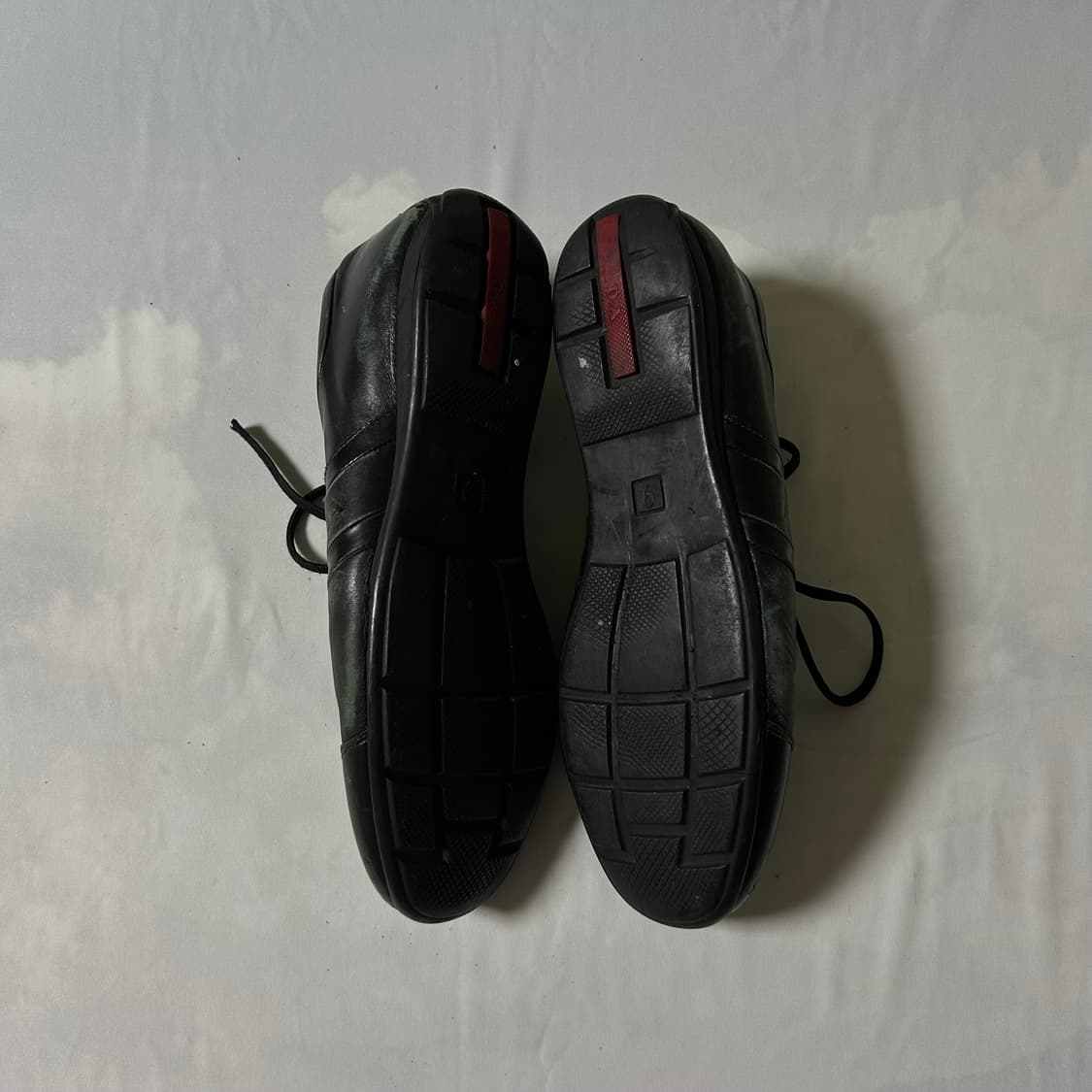 Prada sports leather sneakers 상품이미지5