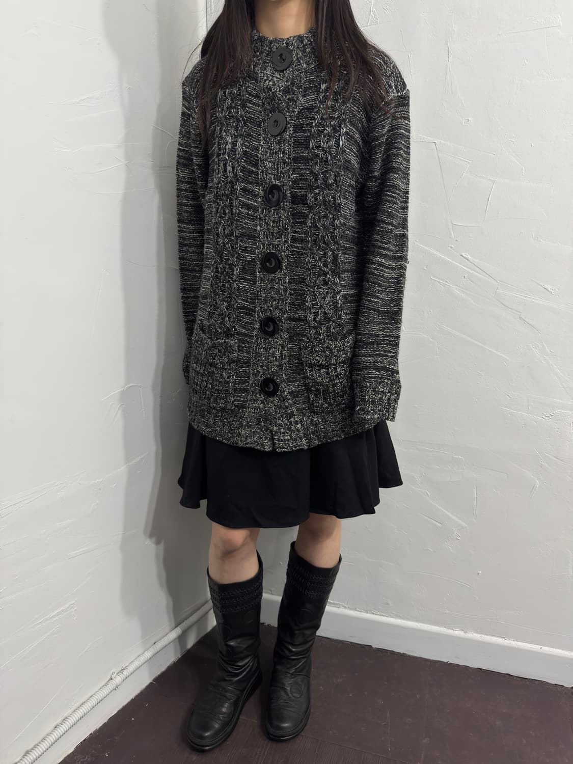 pompelmo big button cardigan 상품이미지3
