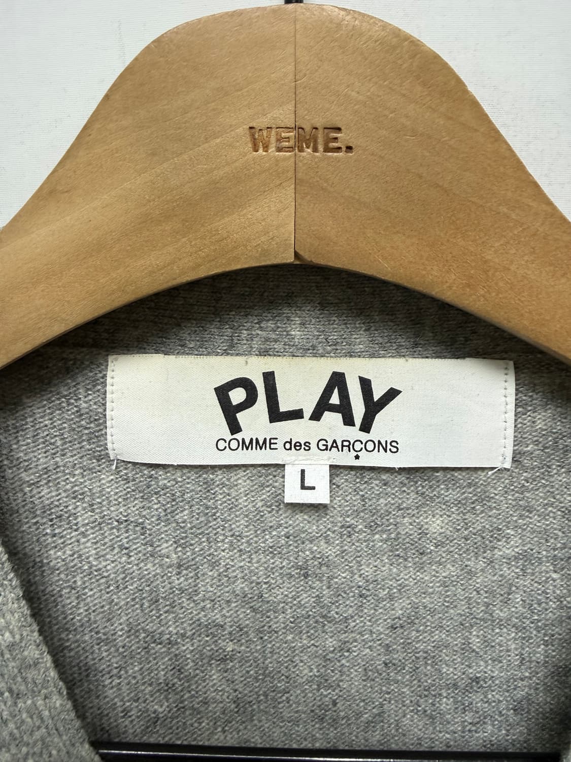 꼼데가르송 블랙와펜 가디건 상품이미지4