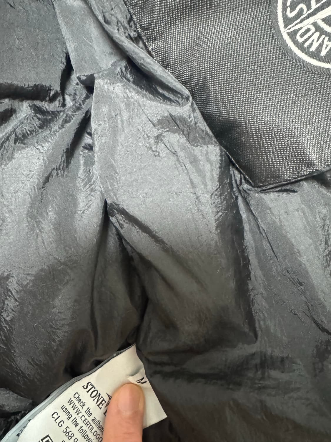 스톤아일랜드 나일론 숏패딩 상품이미지9