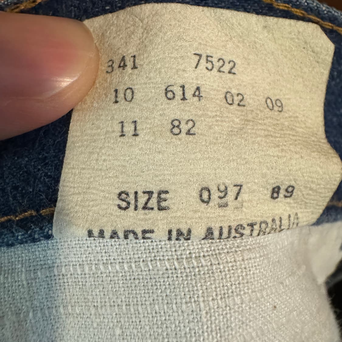 00s 호주판) 리바이스 614 오렌지탭 W36 상품이미지5