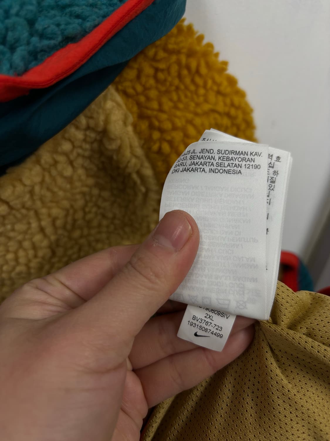 나이키 스우시 양털 후리스점퍼 상품이미지7