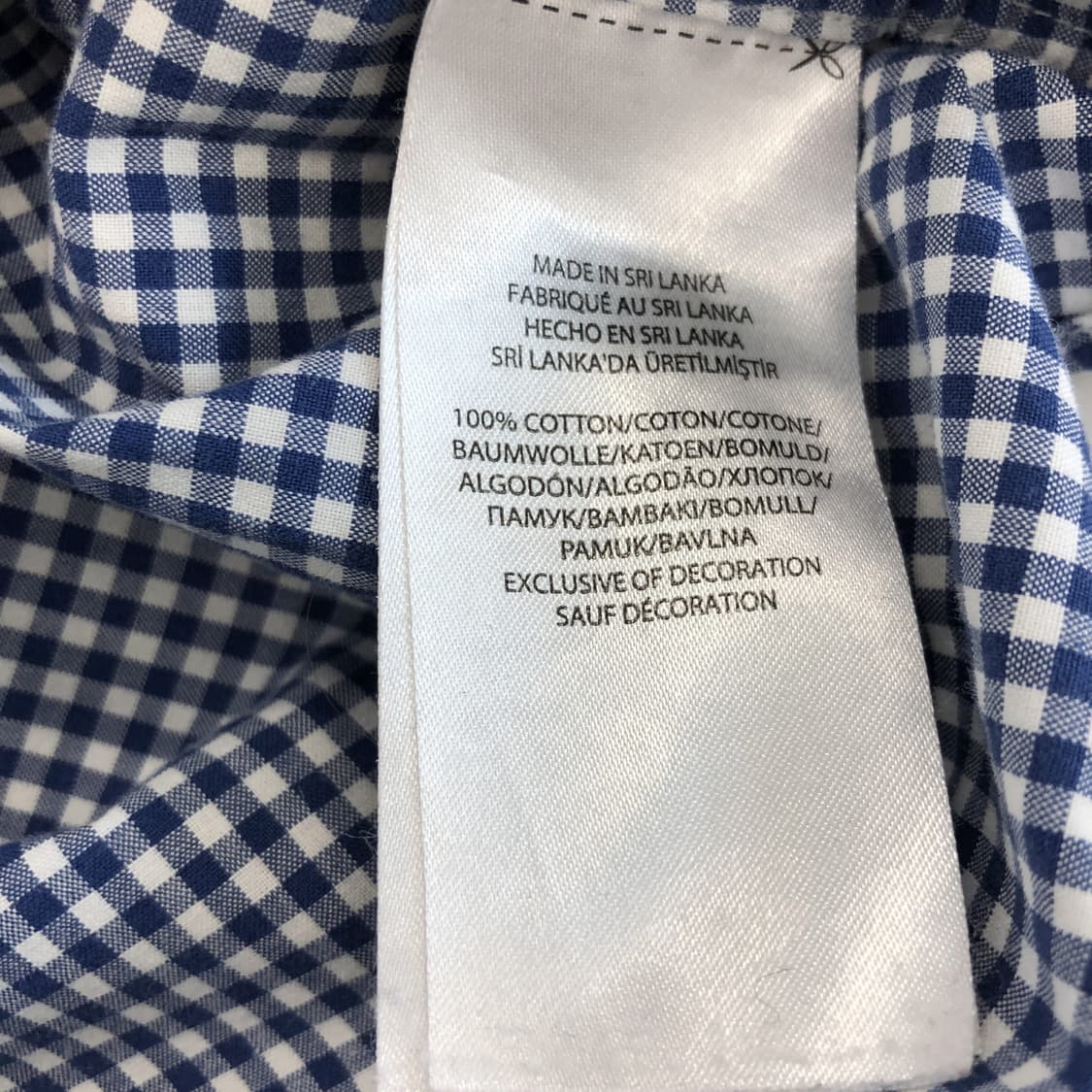 폴로 랄프로렌 상위라인 깅엄셔츠 105 상품이미지6