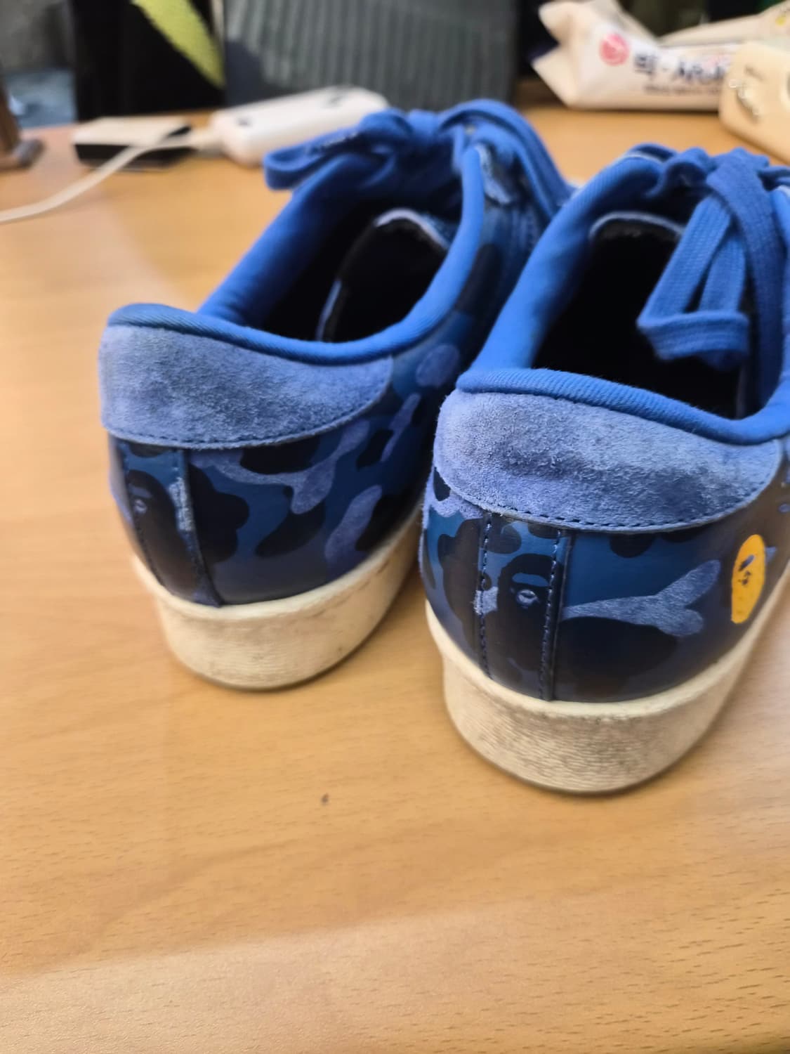 260) 아디다스 x 베이프 x 언디핏 슈퍼스타 팝니다 상품이미지4