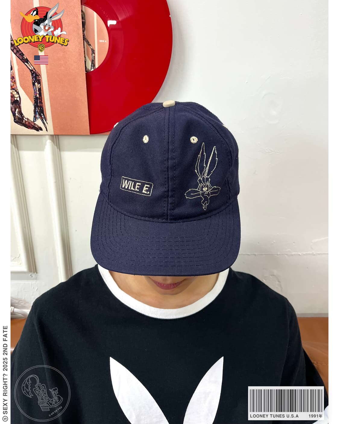 1991年 Looney Tunes Vintage Trucker Cap 상품이미지1