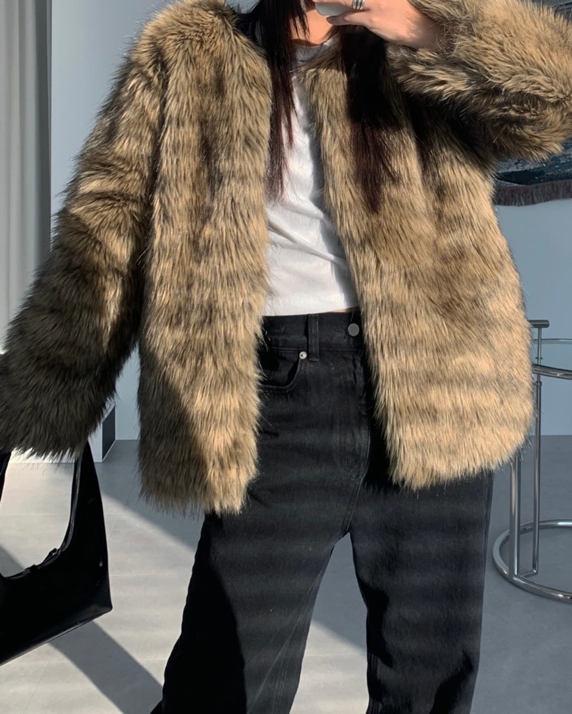 샵오르 퍼 자켓 상품이미지2