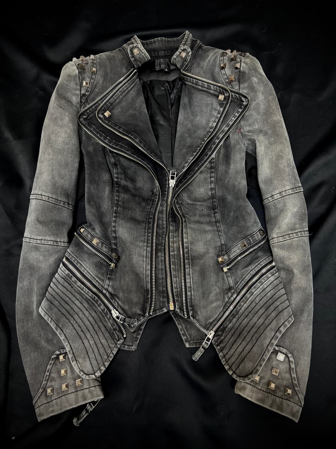 [SHALANG]00’s Rare Design Zip&Stud Detai 상품이미지1