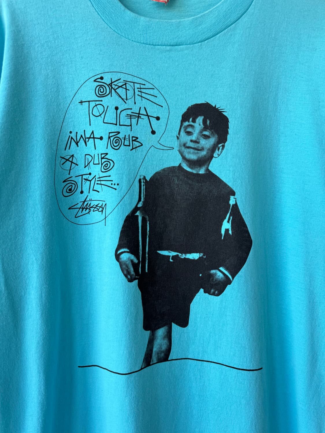Rare 90s 스투시 아카이브 티셔츠 상품이미지2